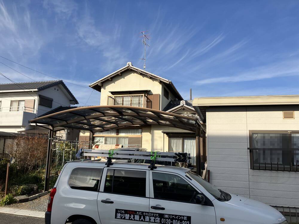 津市　外壁塗装　リペイント匠