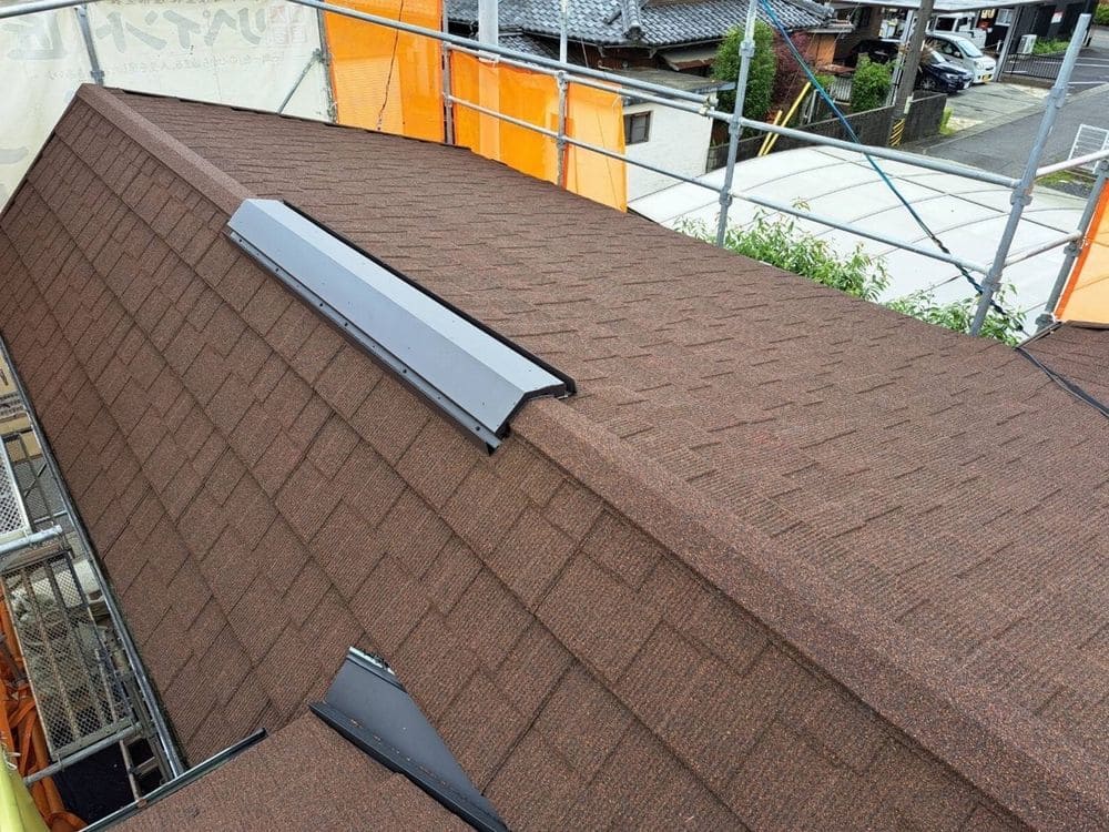 亀山市の外壁塗装、屋根工事をリペイント匠が施工した写真