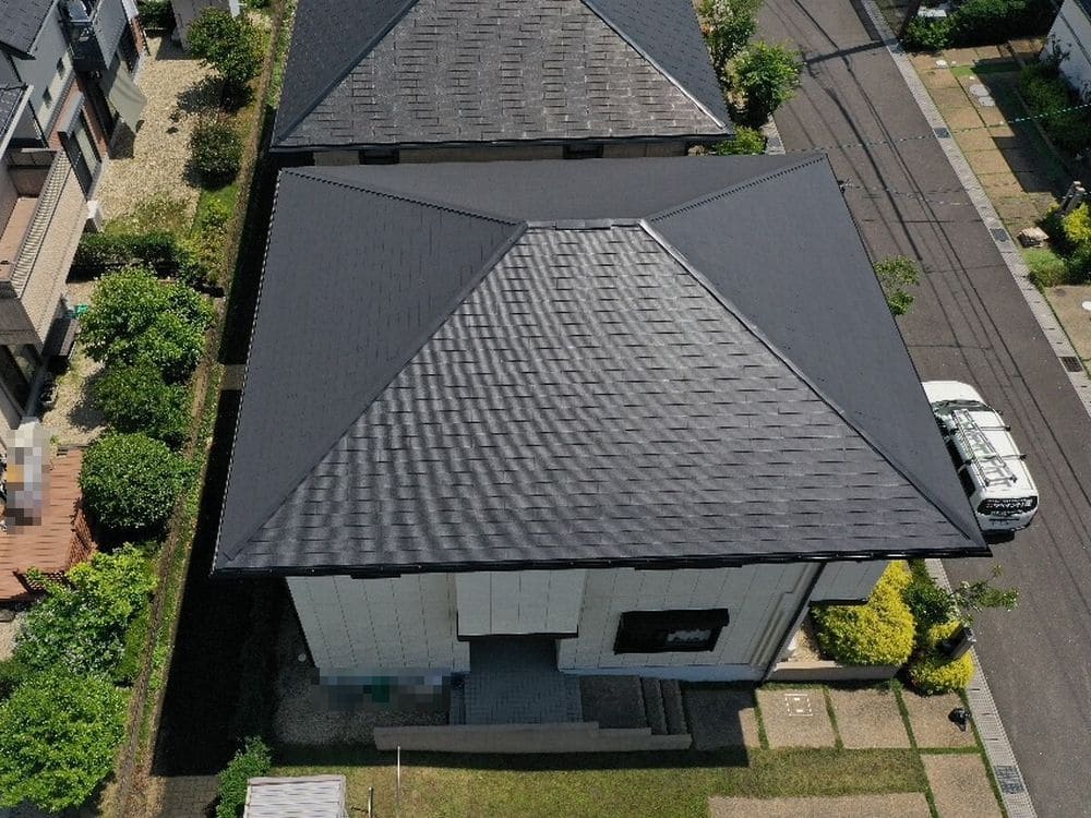 鈴鹿市H様_施工後_屋根全体 鈴鹿市 外壁塗装 リペイント匠