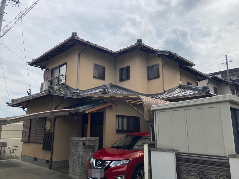 m_20230703_20230624_001_施工前_外壁全体_外壁塗装 伊賀市 外壁塗装 リペイント匠