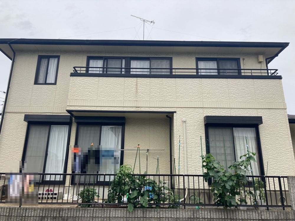 伊賀市桐が丘O様_施工前_外壁全体_外壁塗装 (3) 伊賀市 外壁塗装 リペイント匠
