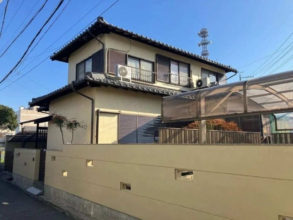 津市｜三交ホームの住宅を優しいお色に塗装｜施工後の点検もあるので安心