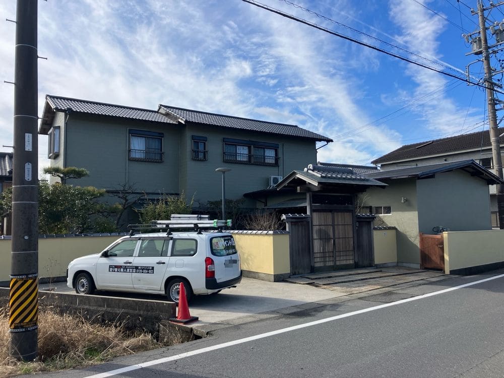四日市市桜町N様_施工後_外壁全体 (1) 四日市市 外壁塗装 リペイント匠