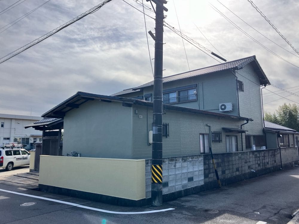 四日市市桜町N様_施工後_外壁全体 (3) 四日市市 外壁塗装 リペイント匠