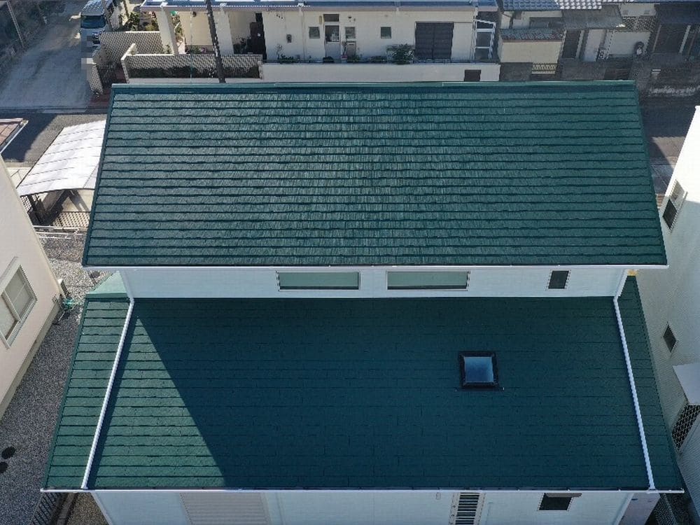 屋根施工後 津市 外壁塗装 リペイント匠