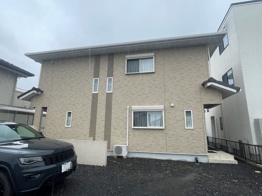 鈴鹿市江島町M様_施工前_外壁全体 鈴鹿市 外壁塗装 リペイント匠