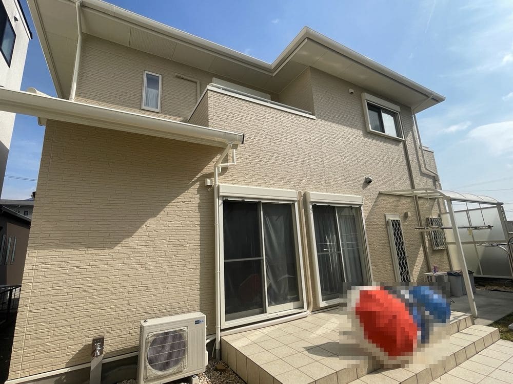 鈴鹿市江島町M様_施工後_外壁全体 (2) 鈴鹿市 外壁塗装 リペイント匠