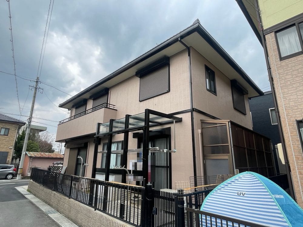 鈴鹿市十宮I様_施工後_外壁全体 (1) 鈴鹿市 外壁塗装 リペイント匠