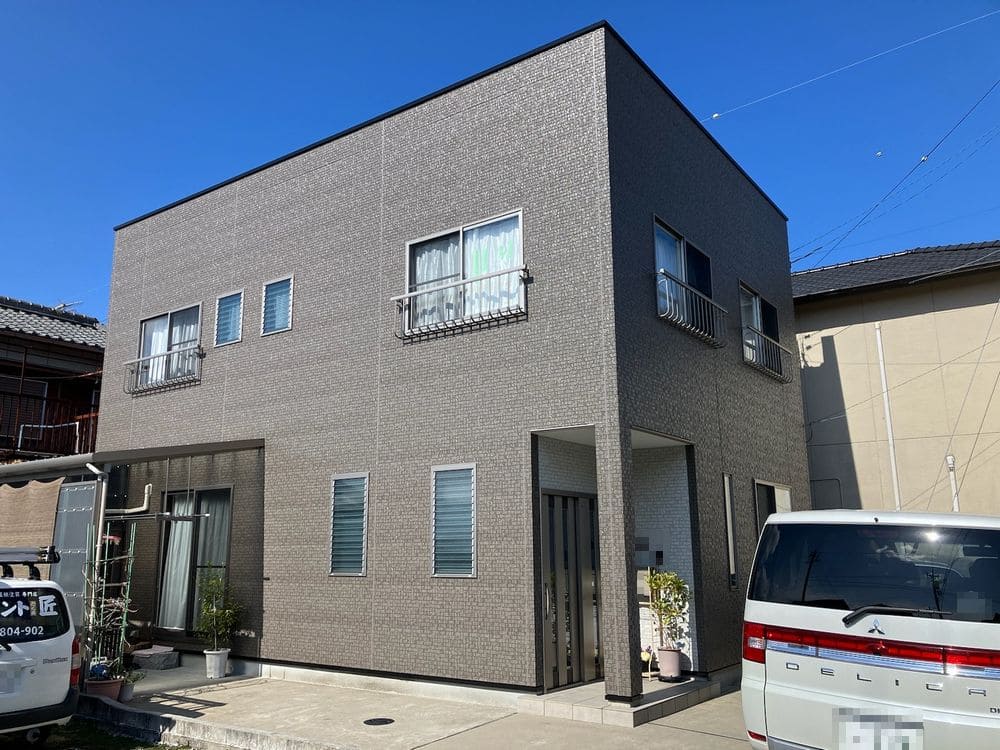 N様伊勢市_施工後_外壁全体 (2) 伊勢市 外壁塗装 リペイント匠