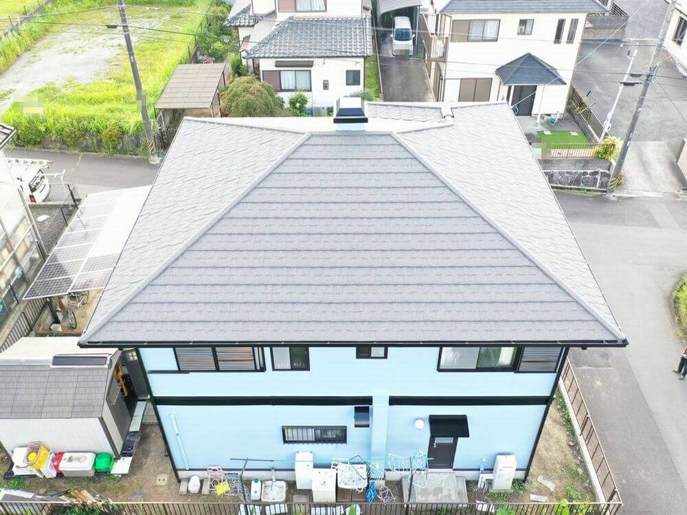 施工後屋根-7-4-1 名張市 屋根工事 リペイント匠
