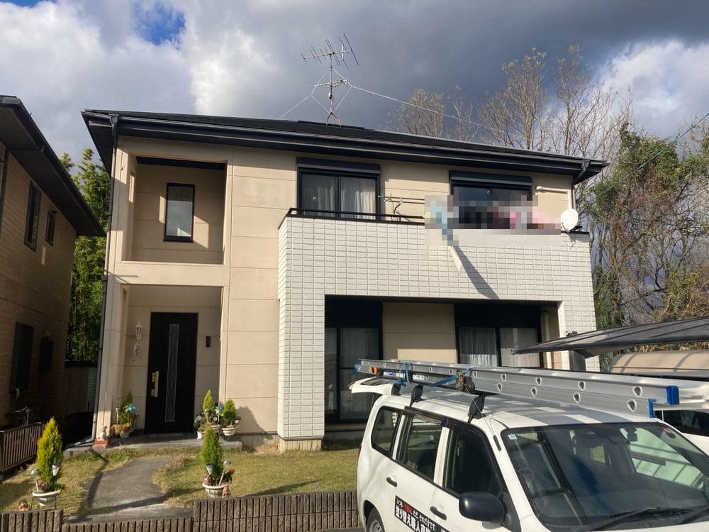名張市Y様_施工前_外壁全体 伊賀名張市 外壁塗装 リペイント匠