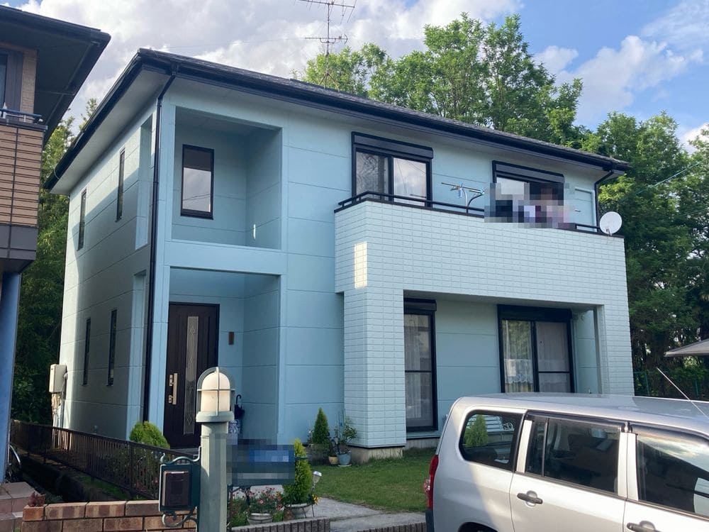 名張市Y様_施工後_外壁全体 (3) 伊賀名張市 外壁塗装 リペイント匠