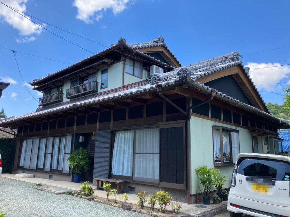 施工前_外壁全体 (3) 津市 外壁塗装 リペイント匠