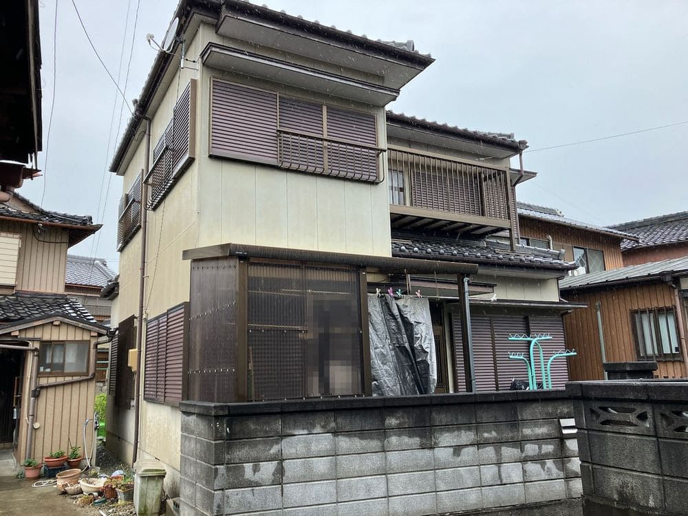 施工前_外壁全体 (3) 松阪市 外壁塗装 リペイント匠