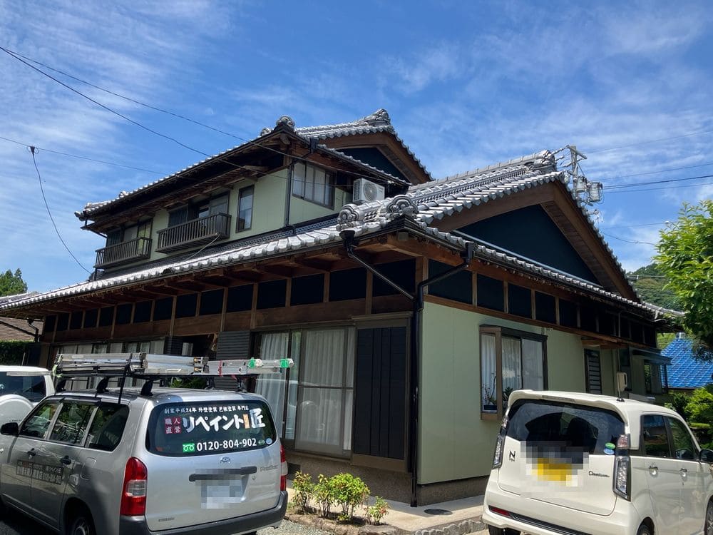 施工後_外壁全体 (3) 津市 外壁塗装 リペイント匠