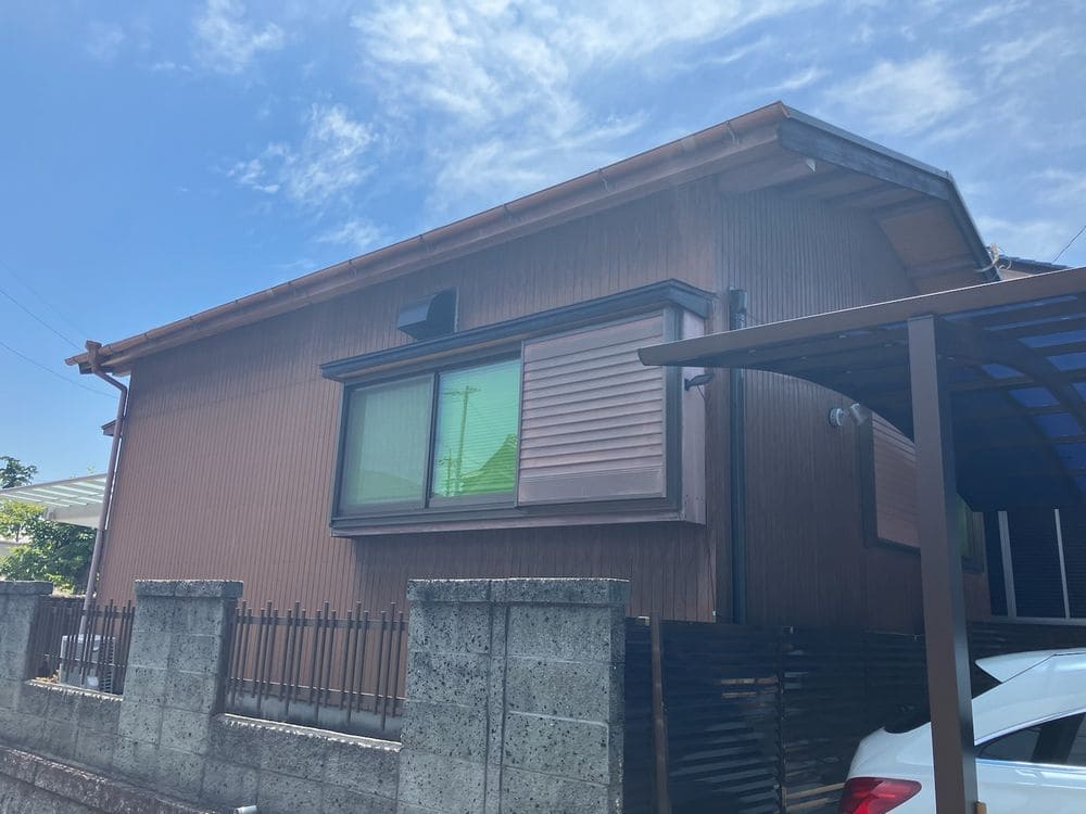 鈴鹿市N様_施工前_外壁全体 (3) 鈴鹿市 外壁塗装 リペイント匠