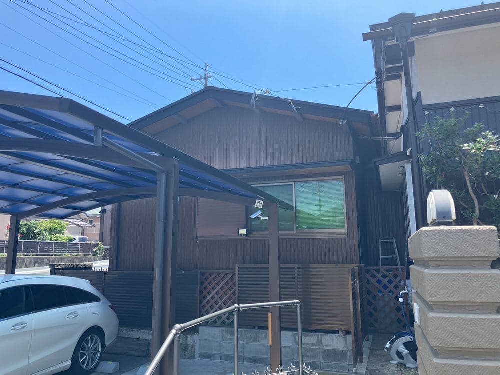 鈴鹿市N様_施工前_外壁全体 鈴鹿市 外壁塗装 リペイント匠