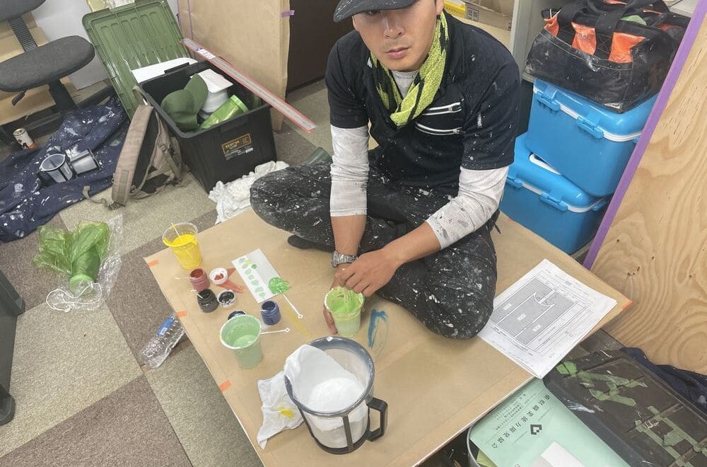 1級塗装技能士試験　外壁塗装　リペイント匠