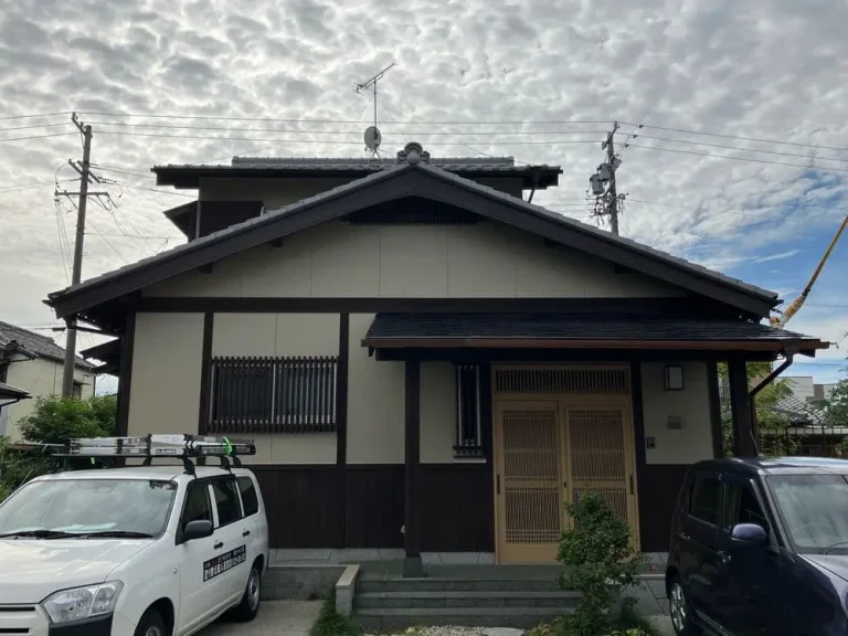 津市｜和風住宅の塗装│交換日記でやりとりする方法はおもしろいですね