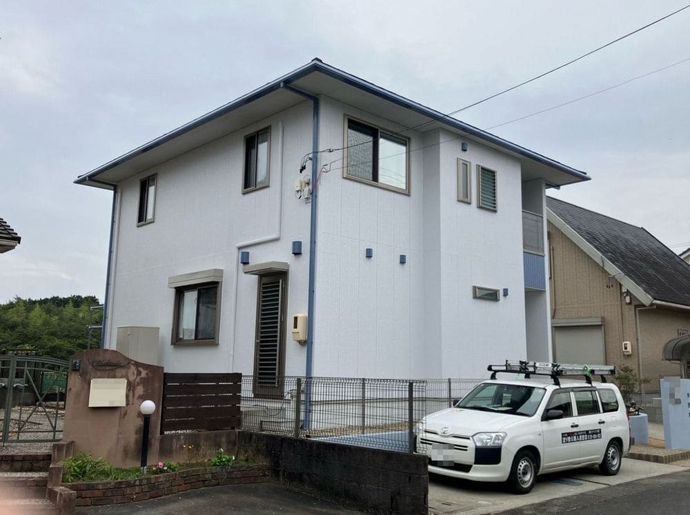 松阪市の外壁塗装をリペイント匠が施工した写真