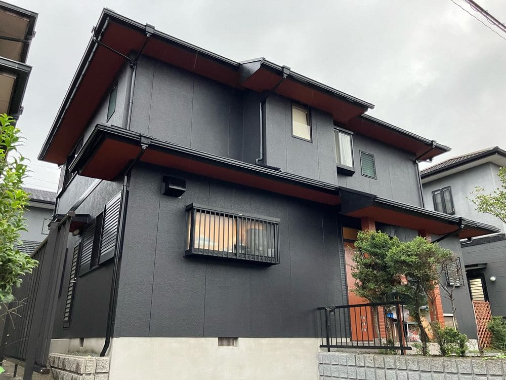 鈴鹿市M様_施工後_外壁全体 鈴鹿市 外壁塗装 リペイント匠
