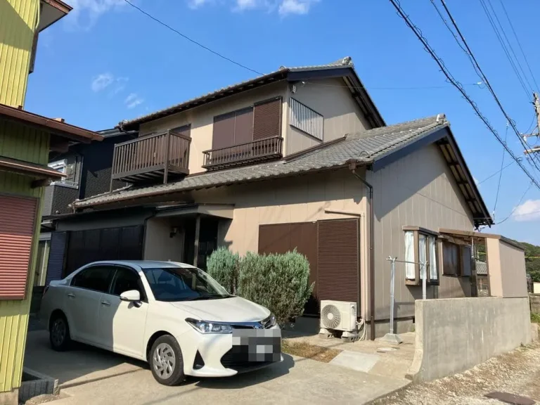 津市｜優しいお色に外壁塗装│塗装でこれだけ良くなるのが感動しました