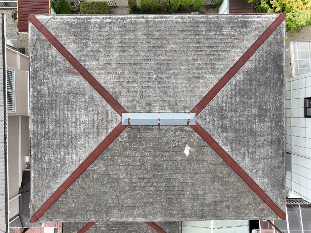 ■四日市市の屋根工事をした例　四日市市の屋根工事をリペイント匠が施工した写真