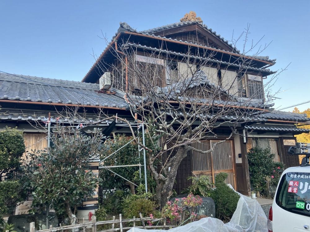 伊勢市の外壁塗装をリペイント匠が施工した写真