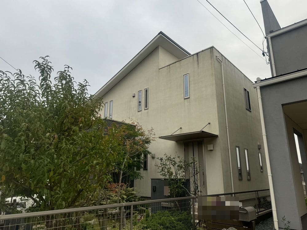 桑名市の外壁塗装、屋根塗装をリペイント匠が施工した写真