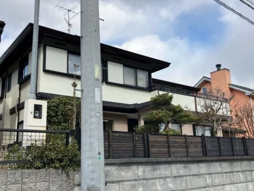 名張市の外壁塗装、屋根工事をリペイント匠が施工した写真