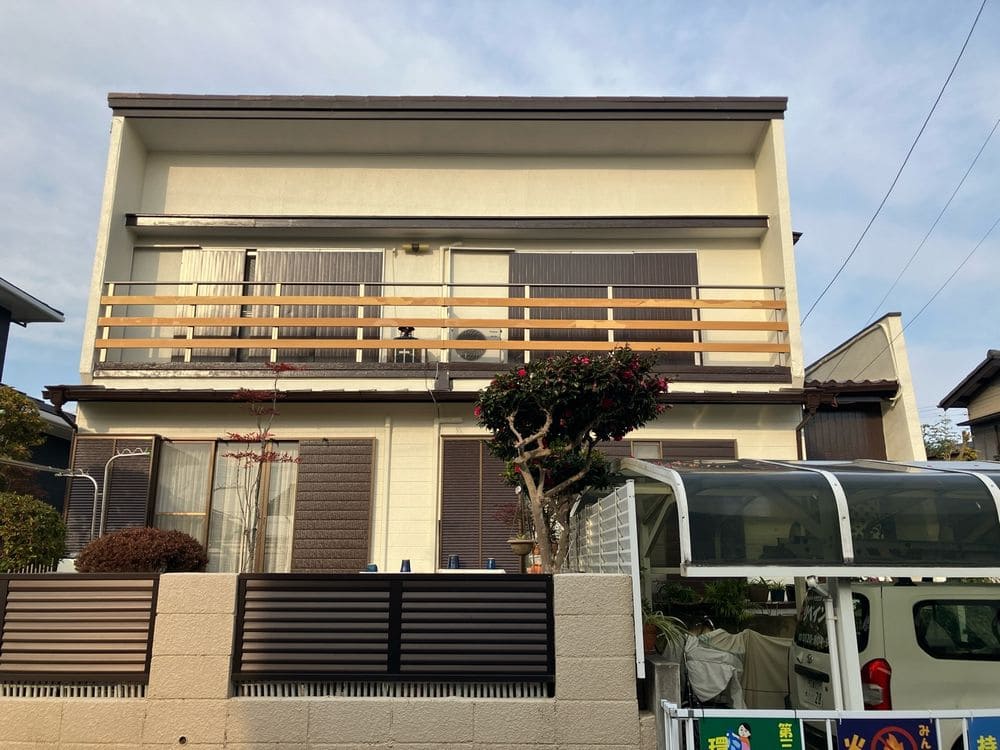 津市の外壁塗装をリペイント匠が施工した写真