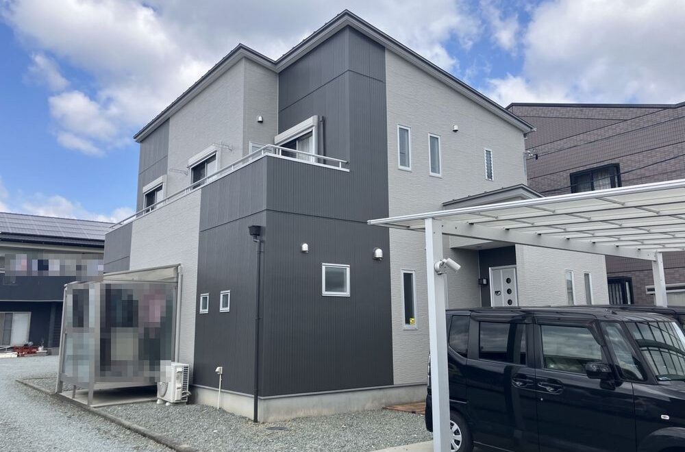 伊勢市の外壁塗装、屋根塗装をリペイント匠が施工した写真