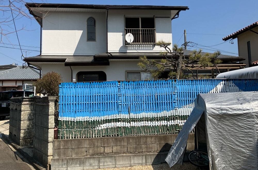 名張市の外壁塗装、屋根塗装をリペイント匠が施工した写真