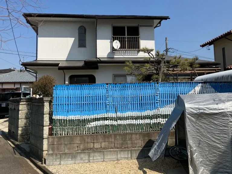 名張市｜明るいお色で外壁＆屋根塗装｜仕上がりは評判通り大満足