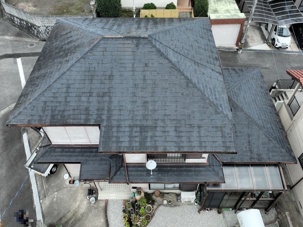 名張市の外壁塗装、屋根塗装をリペイント匠が施工した写真