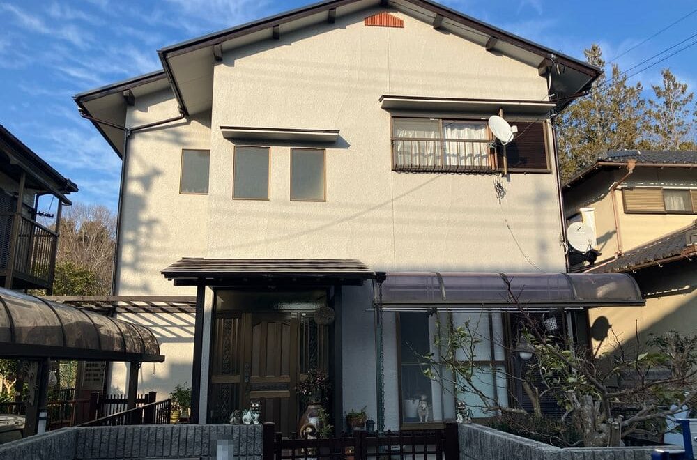 名張市の外壁塗装、屋根塗装をリペイント匠が施工した写真
