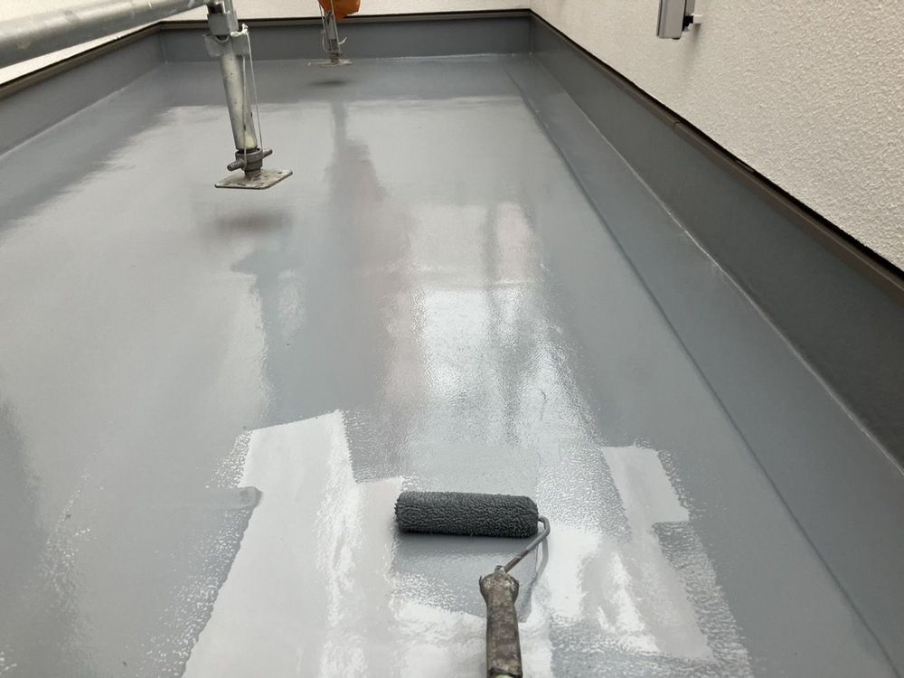 Y様(桑名市陽だまりの丘)防水(トップコート) 桑名市の防水工事をリペイント匠が施工した写真