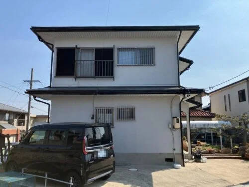名張市の外壁塗装、屋根塗装をリペイント匠が施工した写真