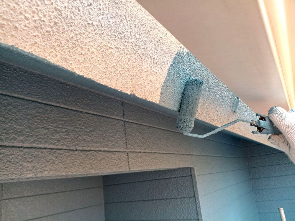 四日市市の外壁屋根塗装をした例　四日市市の外壁塗装をリペイント匠が施工した写真