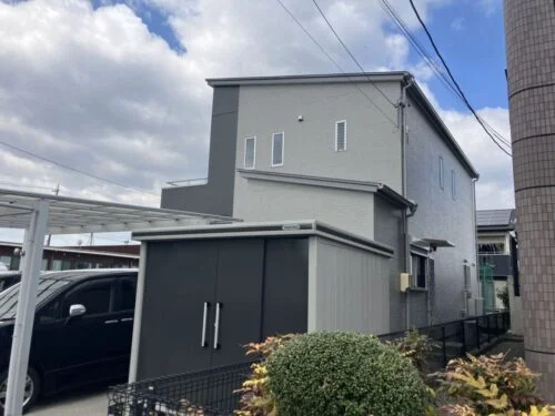 伊勢市の外壁塗装、屋根塗装、防水工事をリペイント匠が施工した写真