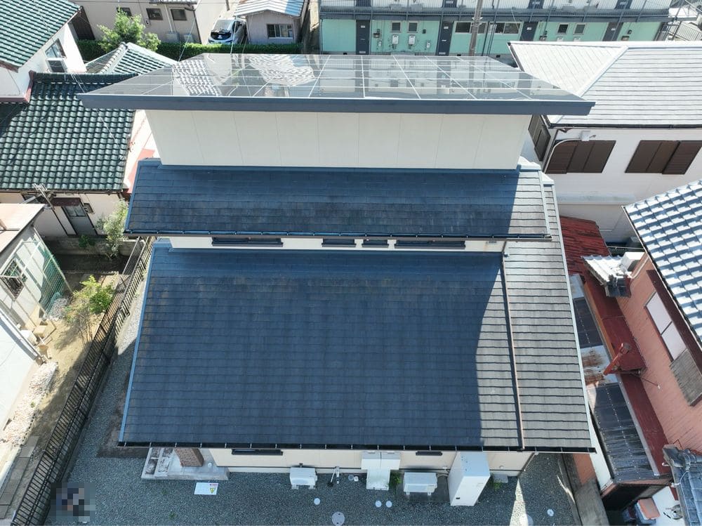 津市の外壁塗装、屋根塗装をリペイント匠が施工した写真