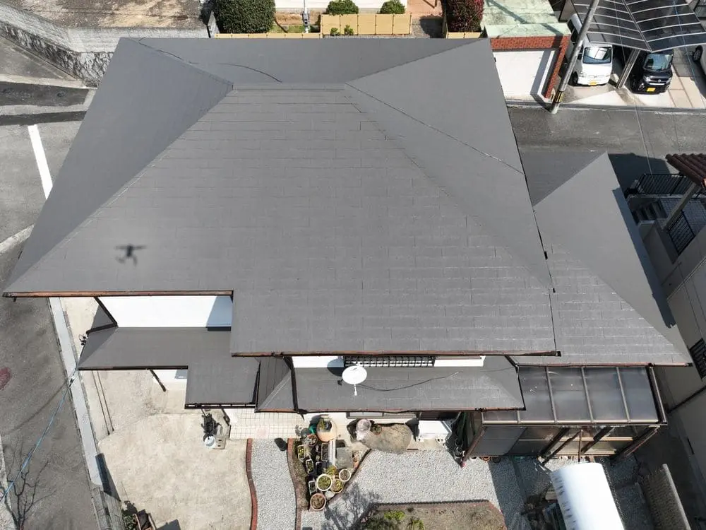 名張市の外壁塗装、屋根塗装をリペイント匠が施工した写真
