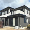 ■四日市市の外壁屋根塗装をした例　四日市市の外壁塗装をリペイント匠が施工した写真