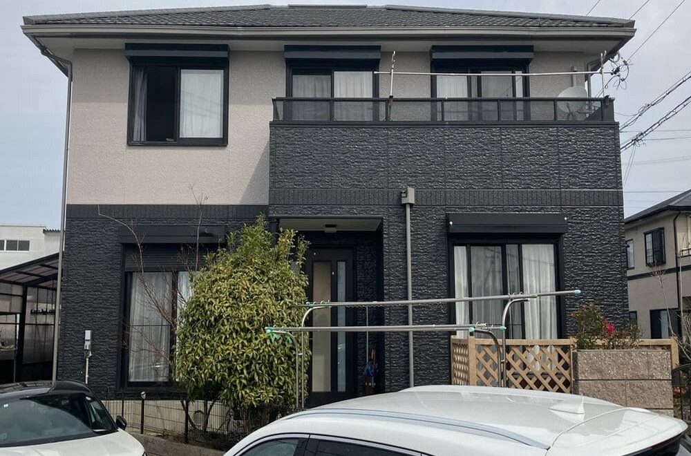 伊賀市の外壁塗装、屋根塗装をリペイント匠が施工した写真