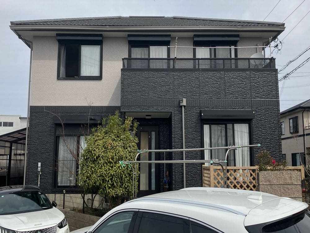伊賀市の外壁塗装、屋根塗装をリペイント匠が施工した写真