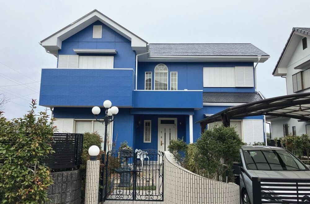 四日市市の外壁塗装、屋根塗装をリペイント匠が施工した写真