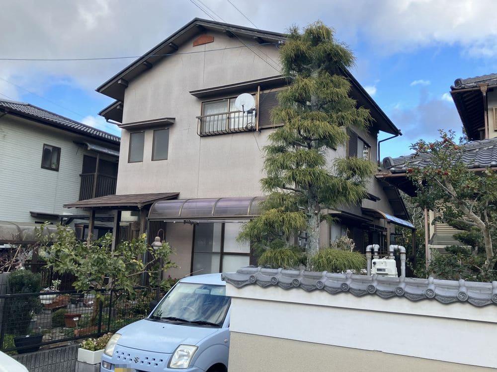 名張市の外壁塗装、屋根塗装をリペイント匠が施工した写真