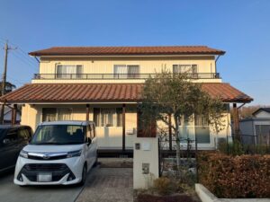 亀山市の外壁塗装をリペイント匠が施工した写真