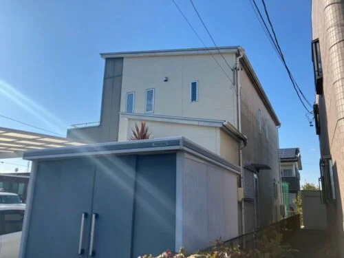 伊勢市の外壁塗装、屋根塗装、防水工事をリペイント匠が施工した写真