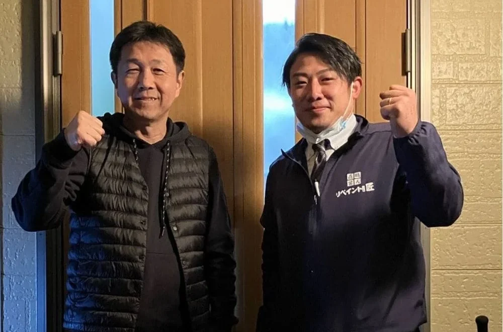 津市｜優しいお家に一新リフォーム｜塗ったら終わりではなく始まりですね